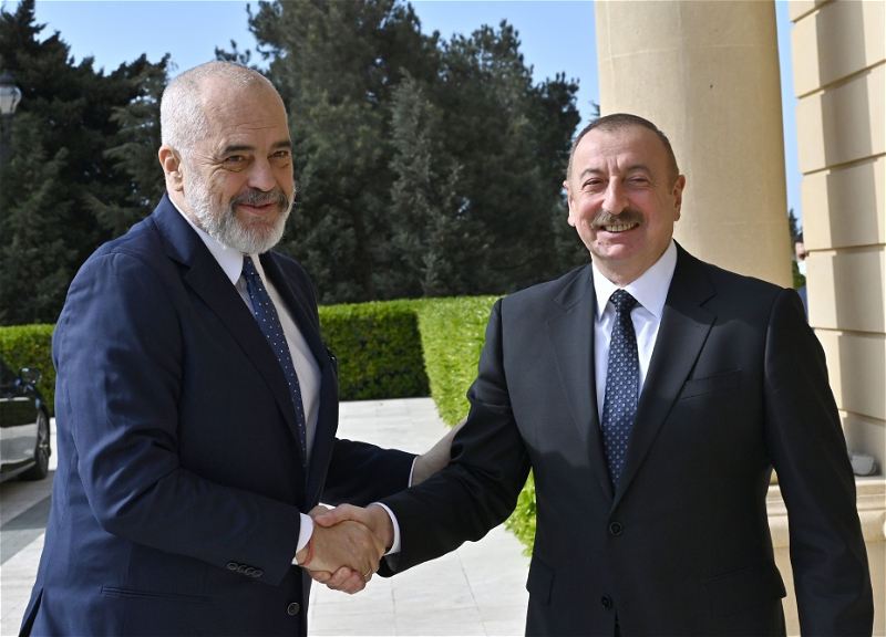 Состоялась встреча один на один Президента Ильхама Алиева с премьер-министром Албании - ФОТО - ВИДЕО