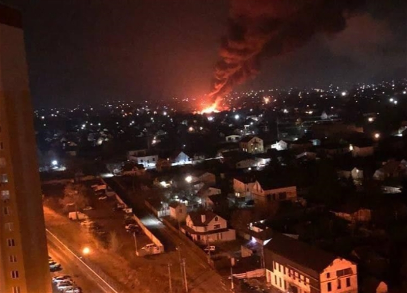 В Киеве ночью прогремели мощные взрывы и пропало электричество – ДОПОЛНЕНО
