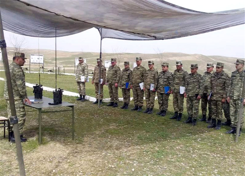 Проведены занятия в частях и подразделениях связи Азербайджанской армии - ФОТО
