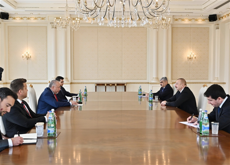Президент Азербайджана принял министра финансов Израиля