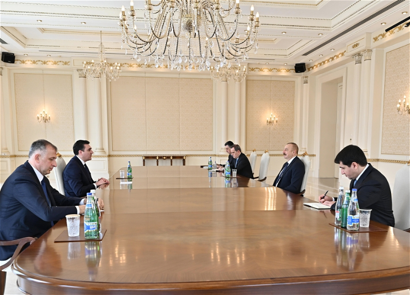Президент Азербайджана и глава МИД Грузии обсудили обеспечение стабильности в регионе