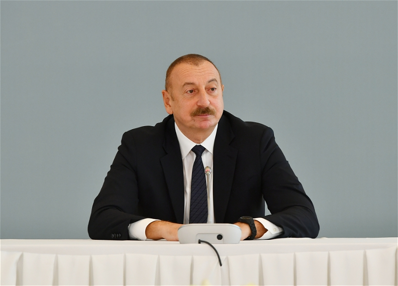 Ильхам Алиев: Декларация между Азербайджаном и РФ основывается на стратегических интересах АР
