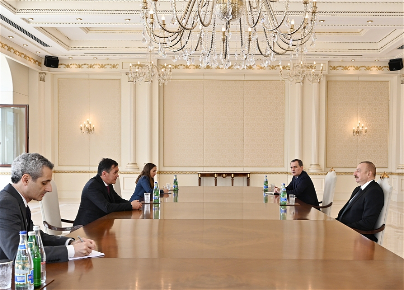 Президент Азербайджана принял посла МИД Франции по Восточному партнерству