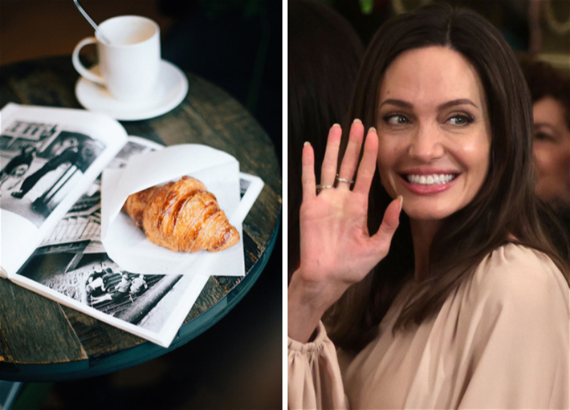 Недоеденный Анджелиной Джоли круассан в кафе Львова выставили на продажу за 33 тыс долларов - ФОТО