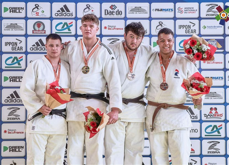 Азербайджанские дзюдоисты завоевали два десятка медалей на турнирах во Франции, Румынии и Боснии