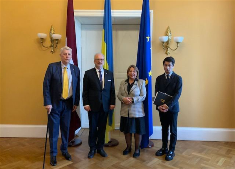 Представители Международного центра Низами Гянджеви находятся с визитом в Латвии
