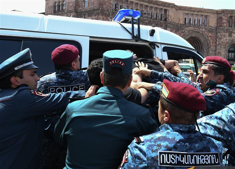 Полиция задержала в Иреване более 60 участников протестов