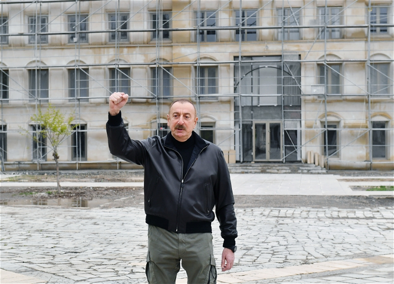 Ильхам Алиев: Мы навсегда вернулись на родные земли и будем жить здесь вечно