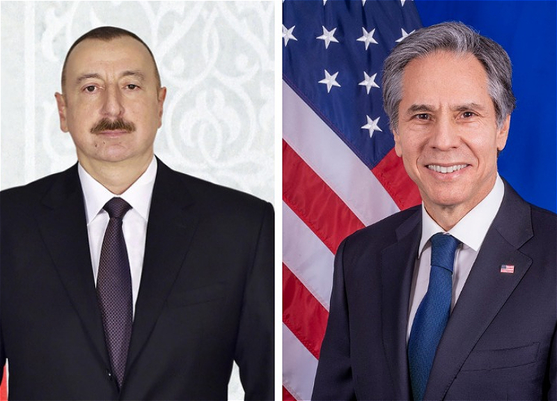 Госсекретарь США позвонил Президенту Ильхаму Алиеву