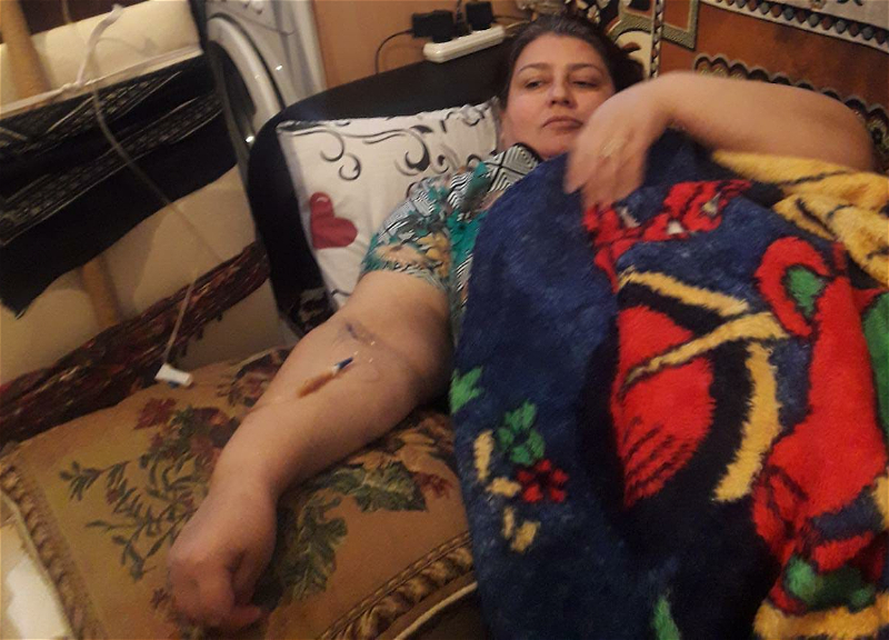Гонча Асланова: «Если не сделать срочную операцию, меня ждет паралич и медленная смерть» - ФОТО