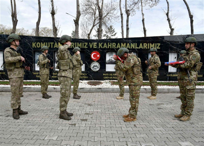 Азербайджанские военнослужащие участвуют в учениях в Турции - ФОТО