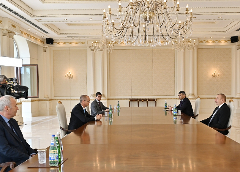 Президент Азербайджана принял главу Минсельхоза Израиля