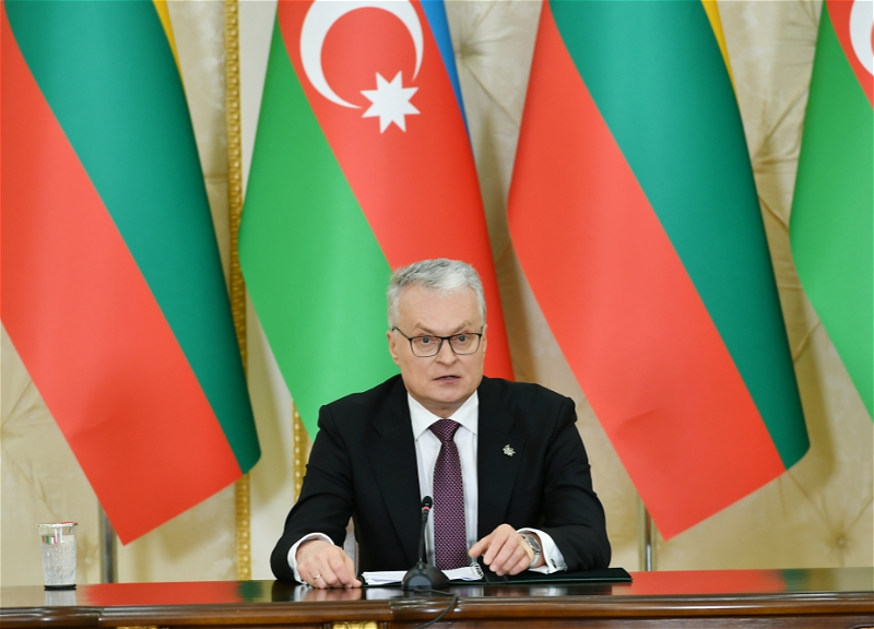 Президент Литвы нацелен на всемерное повышение уровня сотрудничества с Азербайджаном