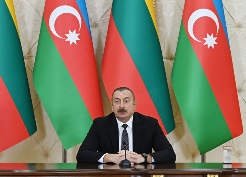Ильхам Алиев: Мы хотим перевернуть страницу вражды с Арменией