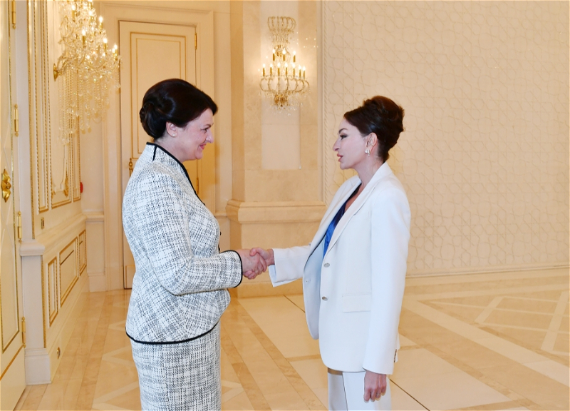Состоялась встреча первых леди Азербайджана и Литвы - ФОТО