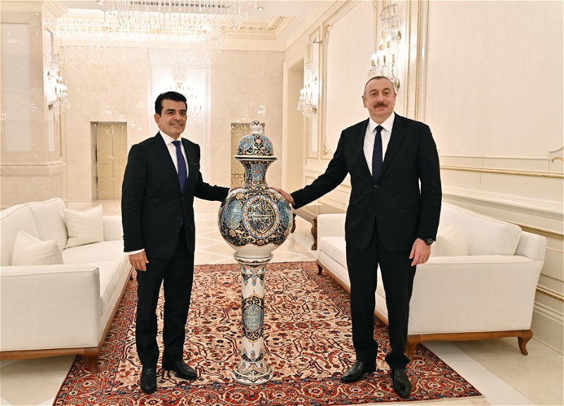 Ильхам Алиев принял генерального директора ICESCO - ФОТО