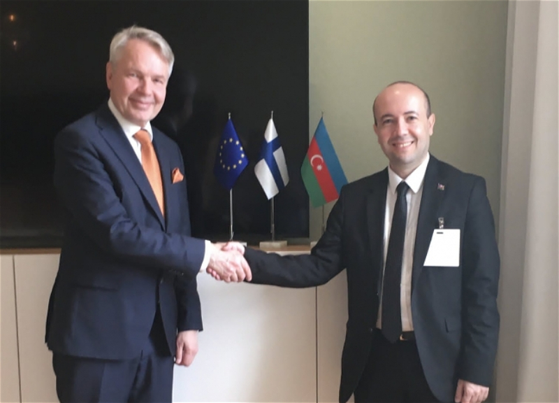 Заместитель министра иностранных дел Азербайджана посетил с рабочим визитом Финляндскую Республику - ФОТО