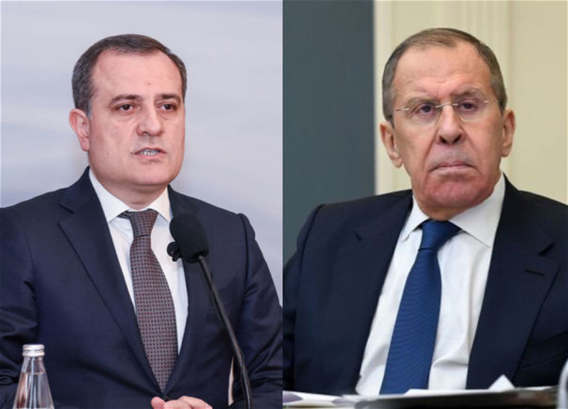 Джейхун Байрамов и Сергей Лавров обсудили делимитацию госграницы с Арменией