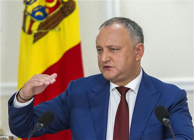Появилось видео задержания экс-президента Молдавии Додона