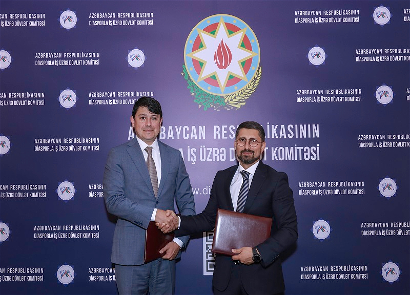Diasporla İş üzrə Dövlət Komitəsi və Qarabağ Dirçəliş Fondu arasında memorandum imzalanıb – FOTO