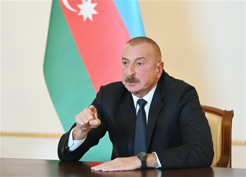 Ильхам Алиев: Армения пыталась уклониться от подписания мирного договора