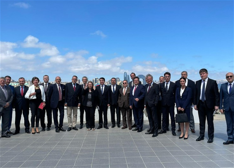 Помощник президента Азербайджана встретился с послами стран-членов ЕС - ФОТО