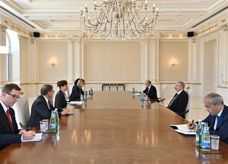 Президент Азербайджана и советник заместителя госсекретаря США обсудили увеличение поставок газа из АР в Европу