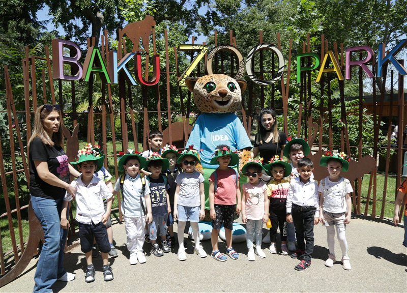 В Бакинском зоопарке состоялось мероприятие, посвященное 1 июня - Международному дню защиты детей - ФОТО