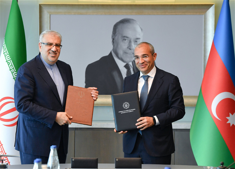 Азербайджан и Иран расширяют сотрудничество в сфере природного газа - ФОТО