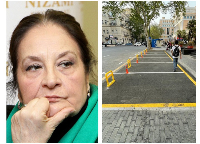 Стало известно, кем была создана незаконная парковка в центре Баку