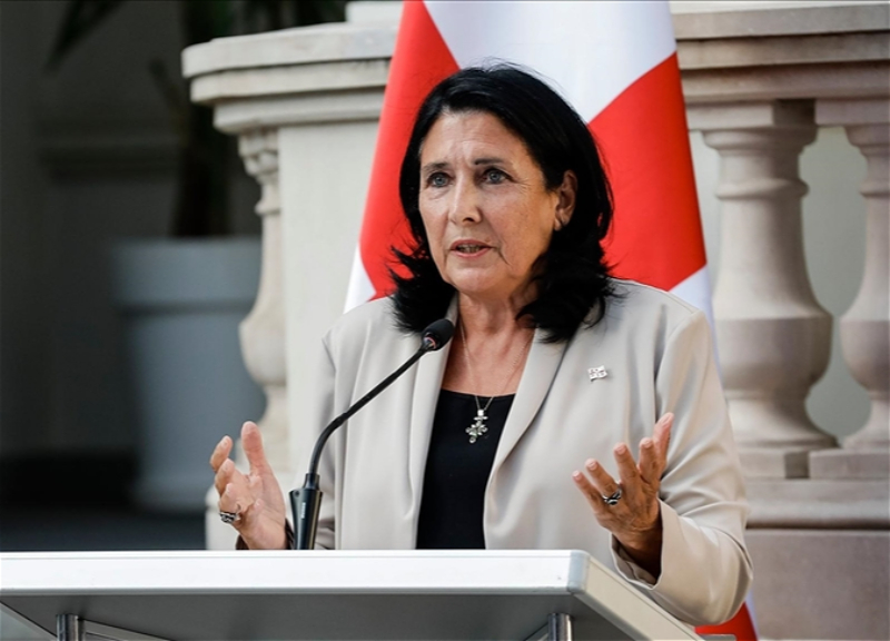 Президент Грузии заявила, что правительство не разрешило ей посетить Украину и Францию