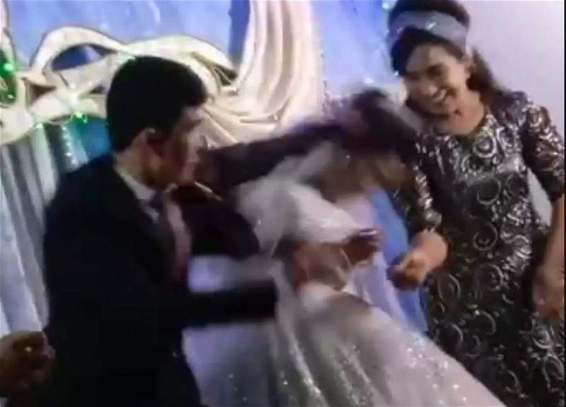 На свадьбе в Узбекистане жених ударил невесту из-за ее победы в конкурсе – ВИДЕО