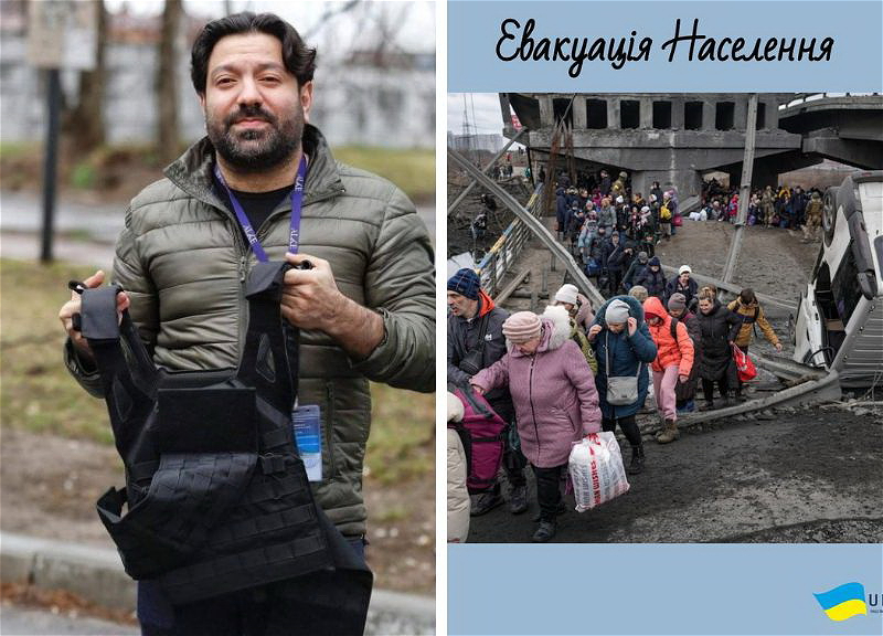 Анар Рафиев и его волонтеры эвакуировали 250 семей: «Украина стала для меня второй родиной, я не мог ее бросить» – ФОТО