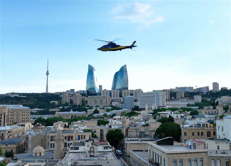 Спецоборудованный вертолет ASG HelicopterServices впервые провел съемки Формулы-1 – ВИДЕО