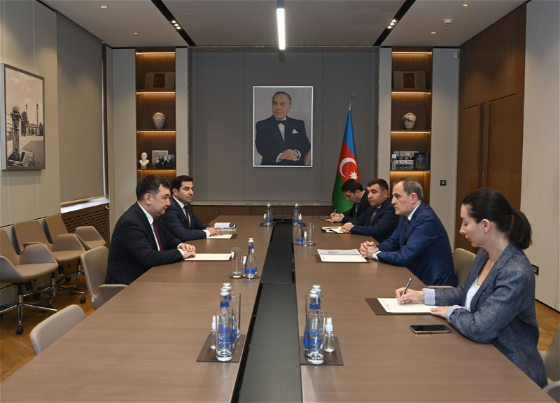 Глава МИД Азербайджана встретился с руководителем Международной тюркской академии - ФОТО