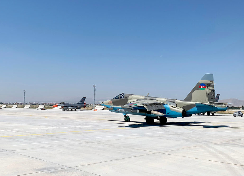 Пилоты ВВС Азербайджана участвуют в международных учениях «Анатолийский орел - 2022» - ВИДЕО