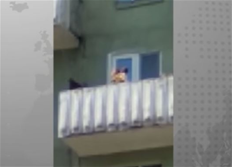 Выяснились подробности падения двухлетнего ребенка и его матери с 7-го этажа - ВИДЕО