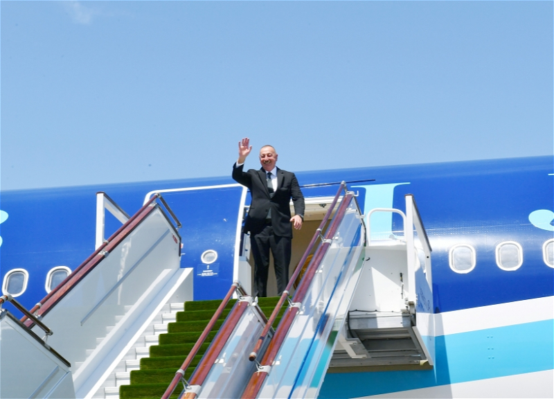 Завершился государственный визит Ильхама Алиева в Узбекистан - ФОТО
