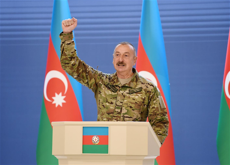 Президент Азербайджана поделился публикацией по случаю Дня Вооруженных Сил - ФОТО