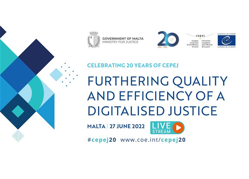 В этом году исполняется 20 лет со дня создания Европейской Комиссии по эффективности правосудия (CEPEJ)!