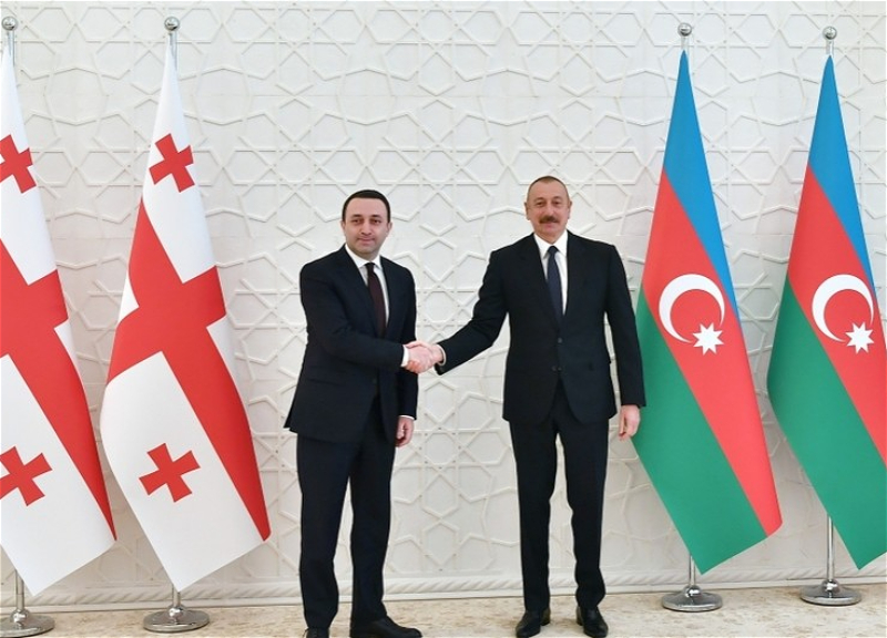 Ильхам Алиев поздравил Ираклия Гарибашвили