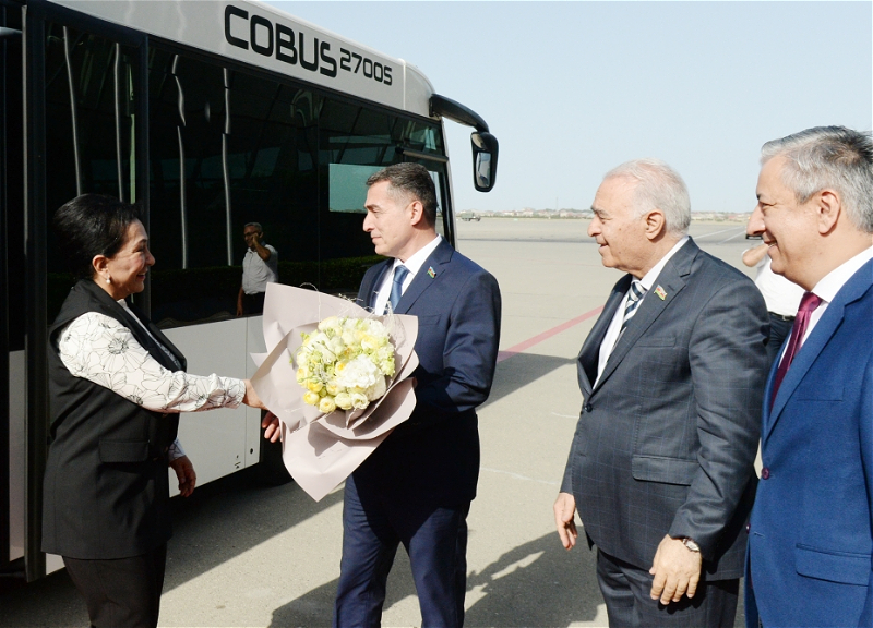 Председатель Сената Олий Мажлиса Республики Узбекистан прибыла с визитом в Азербайджан - ФОТО