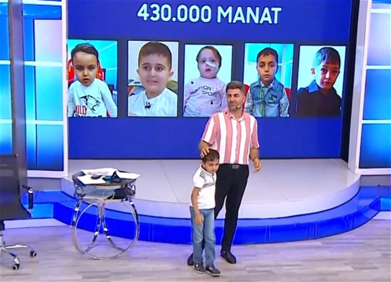 В эфире программы Заура Бахшалиева собрано 430.000 манатов на лечение детей - ВИДЕО