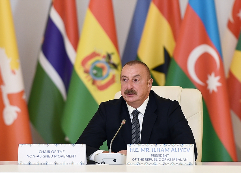 Ильхам Алиев: Воскрешение Минской группы ОБСЕ невозможно, спекуляции на эту тему разрушительны