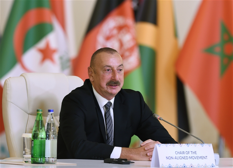 Ильхам Алиев: В период оккупации армяне уничтожили наше историческое и культурное наследие