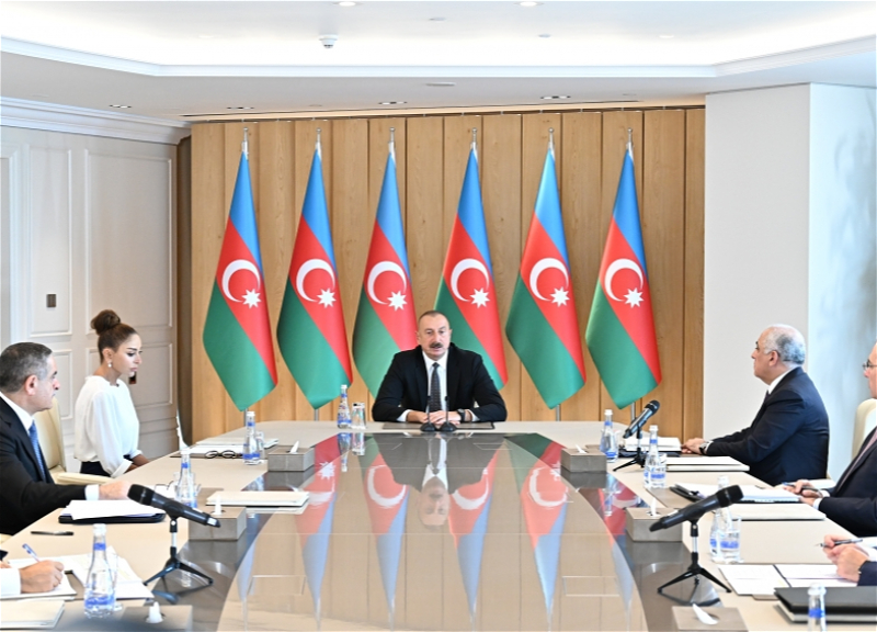 Ильхам Алиев: «В будущем мы можем организовать экспорт электроэнергии по Зангезурскому коридору»