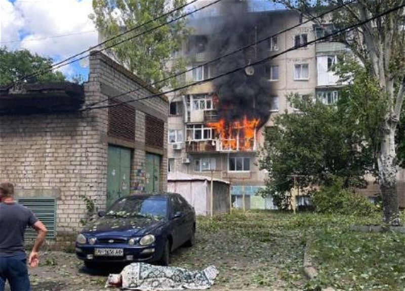 Взрыв в центре Краматорска - ФОТО - ВИДЕО