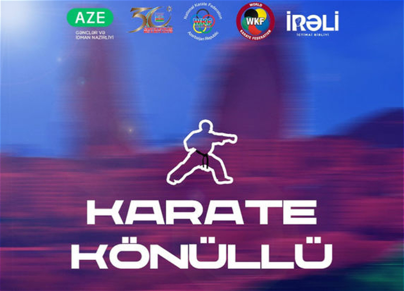 Karate üzrə beynəlxalq yarışlara könüllü qəbulu elan edilir