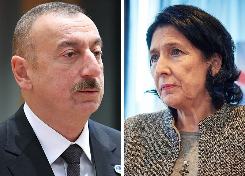 Ильхам Алиев выразил соболезнования Саломе Зурабишвили в связи с жертвами крушения вертолета в Грузии