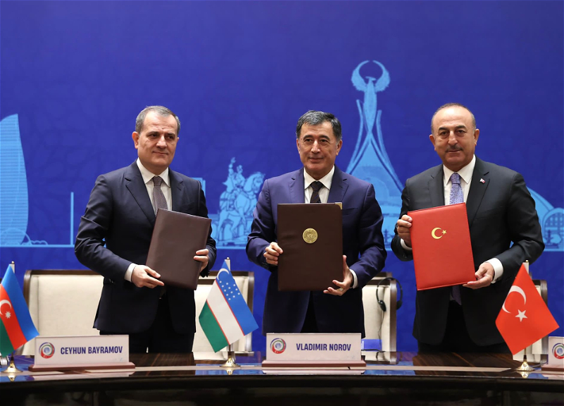 Азербайджан, Турция и Узбекистан подписали Ташкентскую декларацию - ФОТО